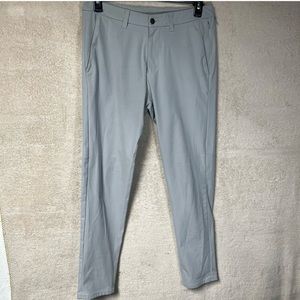 Lululemon Commission Pant Slim Fit Mens 32x30 Silver